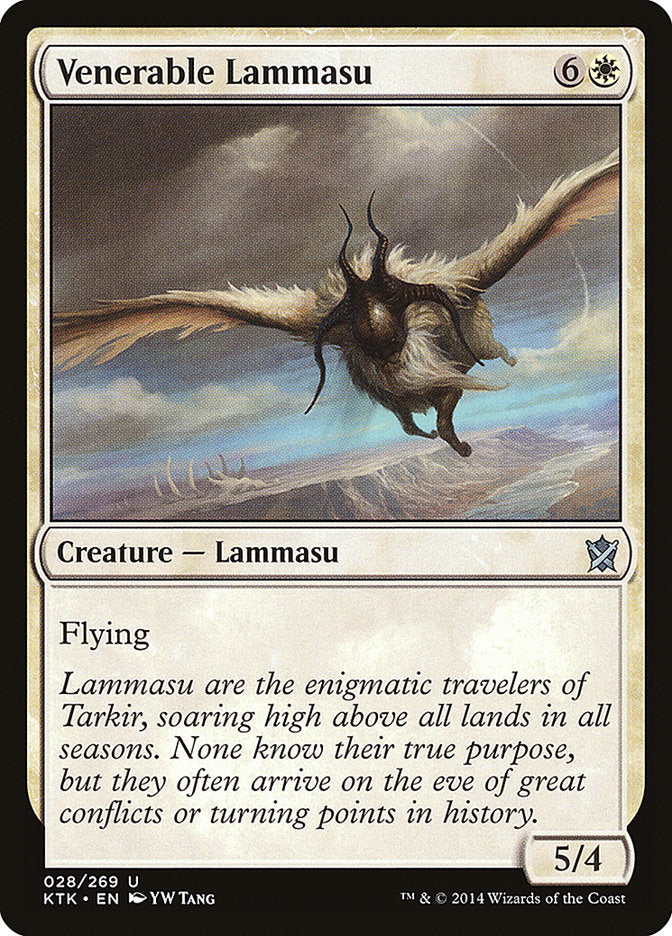 Venerable Lammasu [Khans of Tarkir] | Chromatic Games