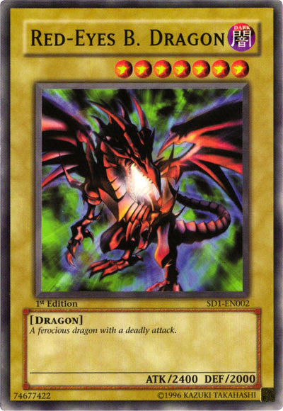 Red-Eyes B. Dragon [SD1-EN002] Common | Chromatic Games