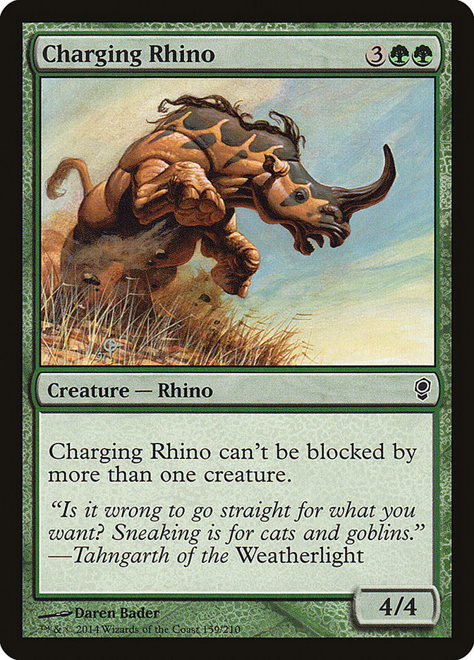 Charging Rhino [Conspiracy] | Chromatic Games