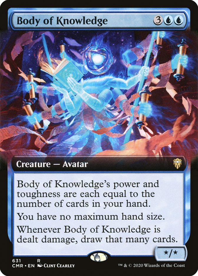 Body of Knowledge (Extended Art) [Commander Legends] | Chromatic Games