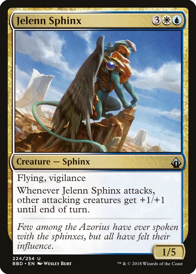 Jelenn Sphinx [Battlebond] | Chromatic Games