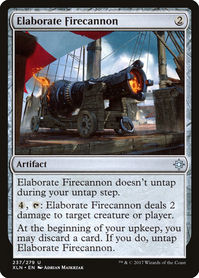 Elaborate Firecannon [Ixalan] | Chromatic Games
