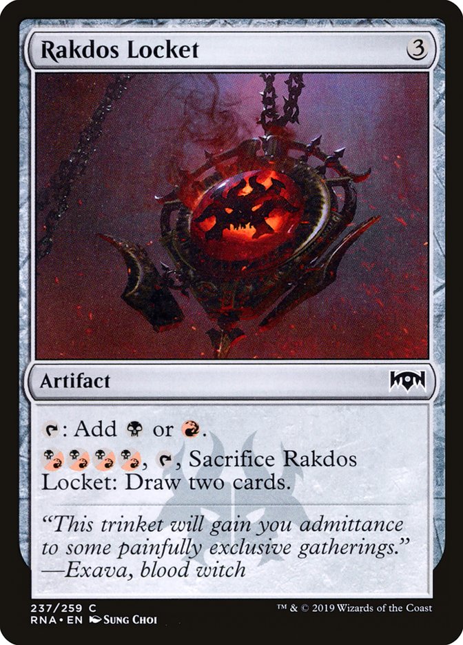 Rakdos Locket [Ravnica Allegiance] | Chromatic Games