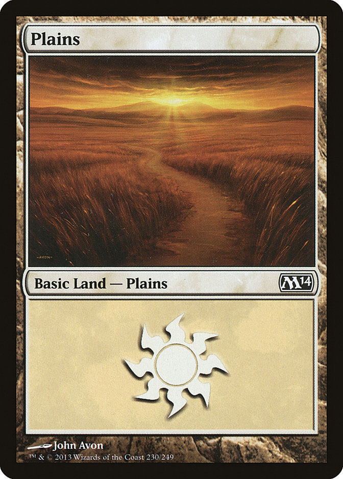 Plains (230) [Magic 2014] | Chromatic Games