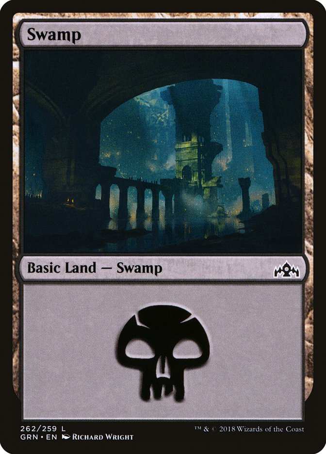 Swamp (262) [Guilds of Ravnica] | Chromatic Games