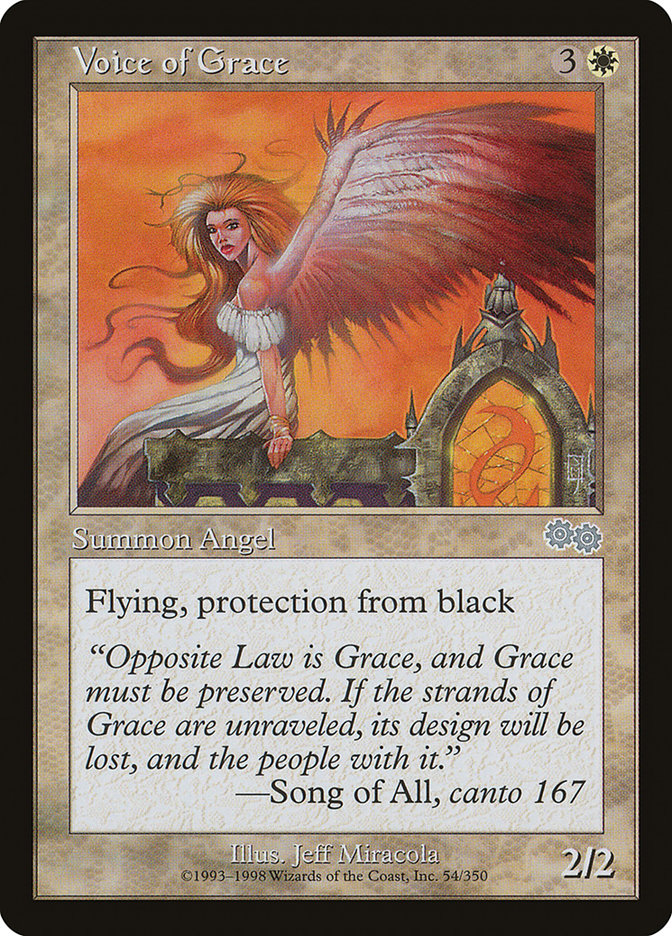 Voice of Grace [Urza's Saga] | Chromatic Games