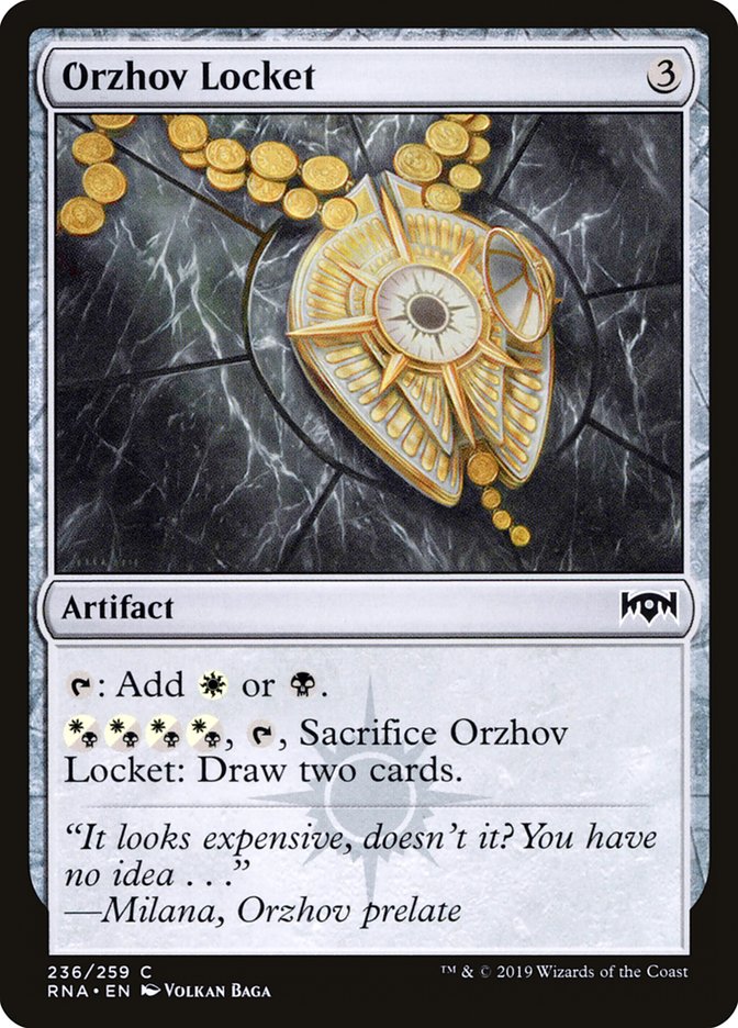 Orzhov Locket [Ravnica Allegiance] | Chromatic Games