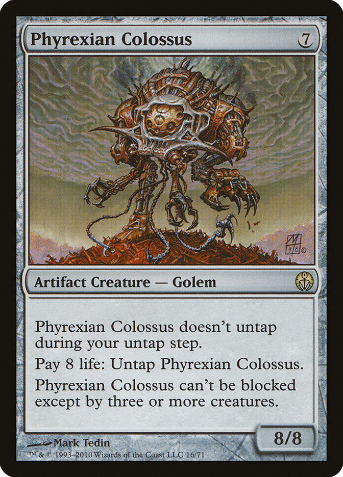 Phyrexian Colossus [Duel Decks: Phyrexia vs. the Coalition] | Chromatic Games