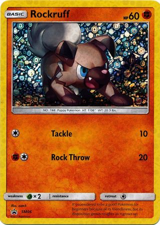 Rockruff (General Mills Promo) [SM Black Star Promos] | Chromatic Games