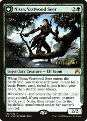 Nissa, Vastwood Seer // Nissa, Sage Animist [Magic Origins Prerelease Promos] | Chromatic Games