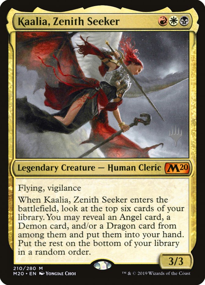 Kaalia, Zenith Seeker (Promo Pack) [Core Set 2020 Promos] | Chromatic Games