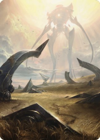 Plains (1) Art Card [The Brothers' War Art Series] | Chromatic Games