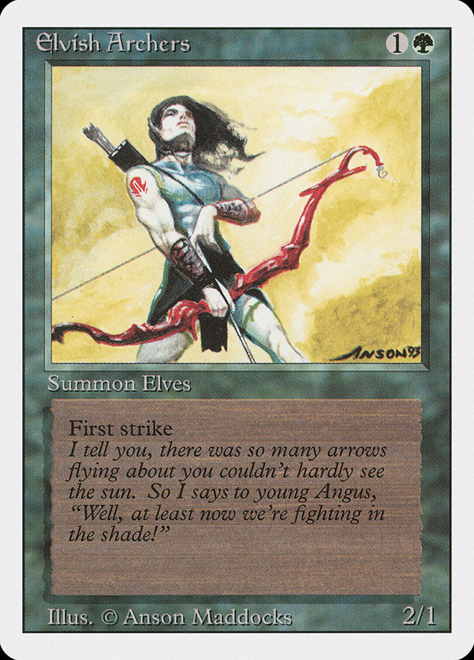 Elvish Archers [Revised Edition] | Chromatic Games