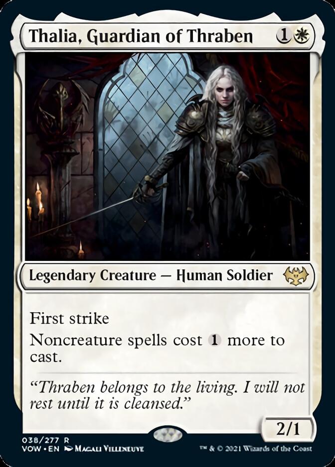 Thalia, Guardian of Thraben [Innistrad: Crimson Vow] | Chromatic Games