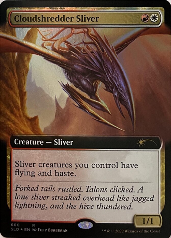 Cloudshredder Sliver (Extended Art) [Secret Lair Drop Promos] | Chromatic Games