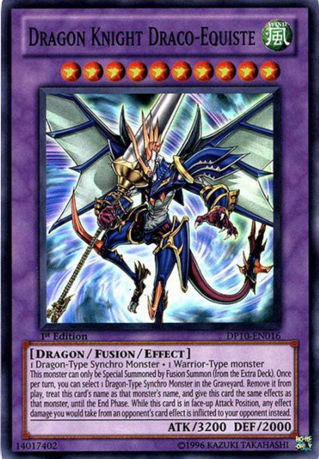 Dragon Knight Draco-Equiste [DP10-EN016] Super Rare | Chromatic Games