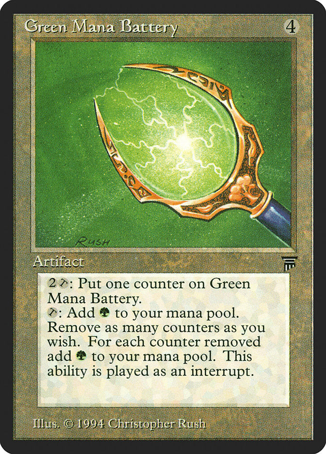 Green Mana Battery [Legends] | Chromatic Games