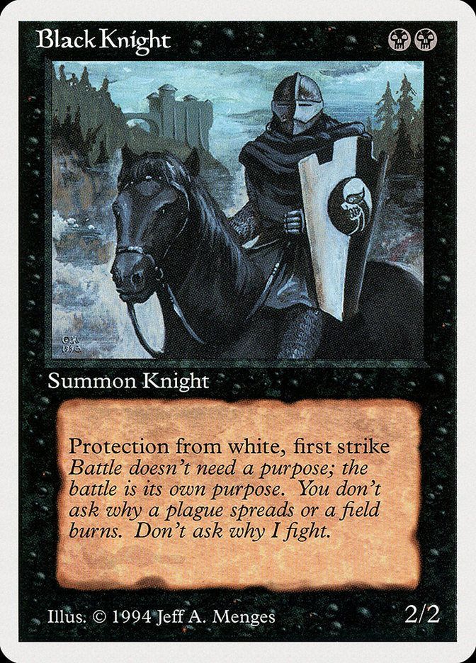 Black Knight [Summer Magic / Edgar] | Chromatic Games