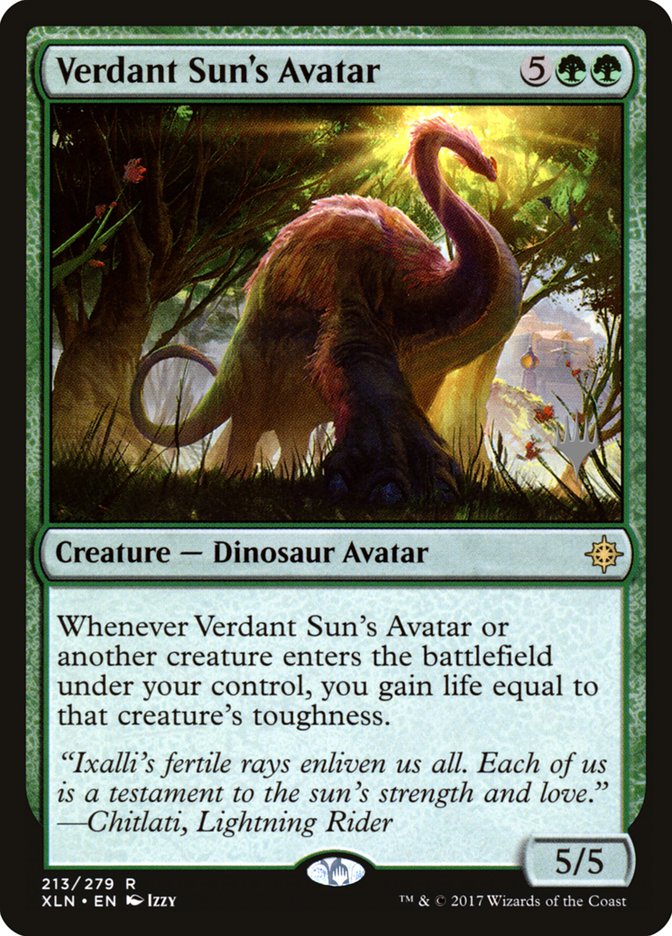 Verdant Sun's Avatar (Promo Pack) [Ixalan Promos] | Chromatic Games