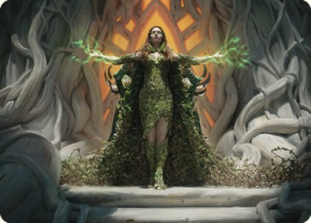 Titania, Voice of Gaea Art Card [The Brothers' War Art Series] | Chromatic Games