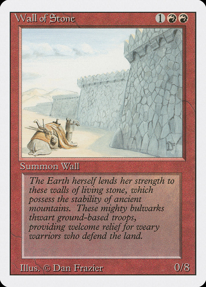 Wall of Stone [Revised Edition] | Chromatic Games