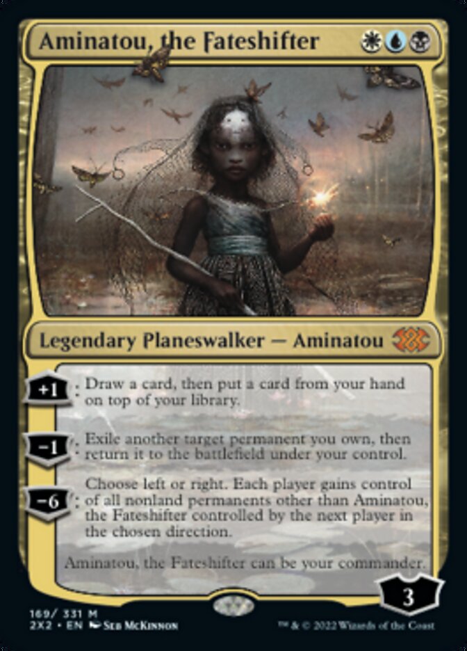 Aminatou, the Fateshifter [Double Masters 2022] | Chromatic Games