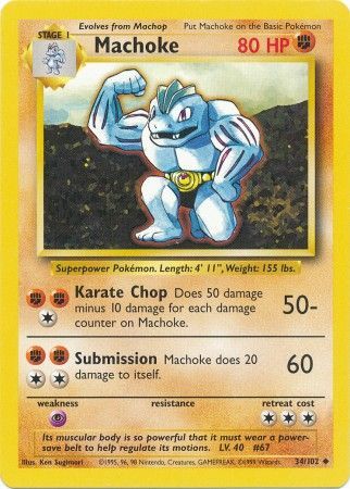 Machoke [Base Set] | Chromatic Games