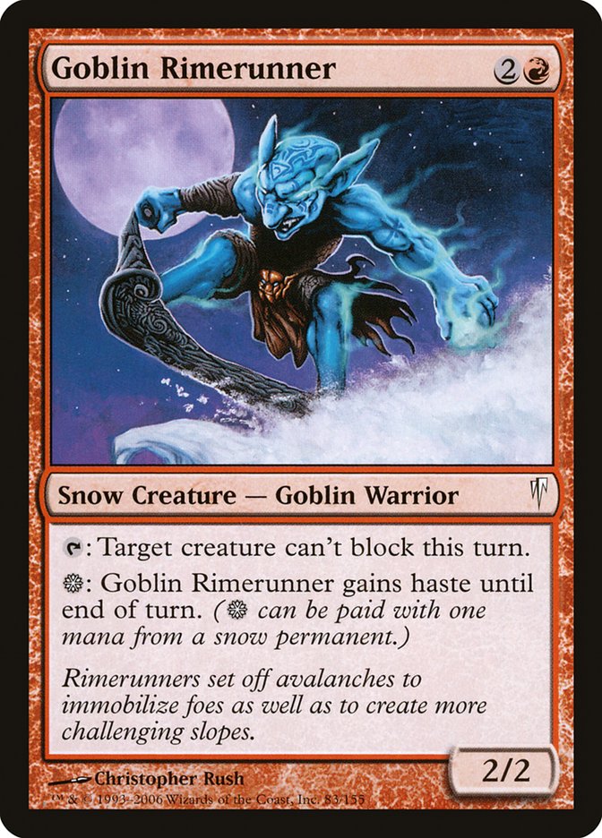 Goblin Rimerunner [Coldsnap] | Chromatic Games