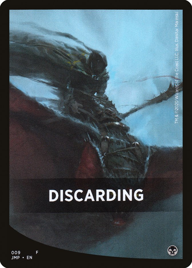 Discarding Theme Card [Jumpstart Front Cards] | Chromatic Games