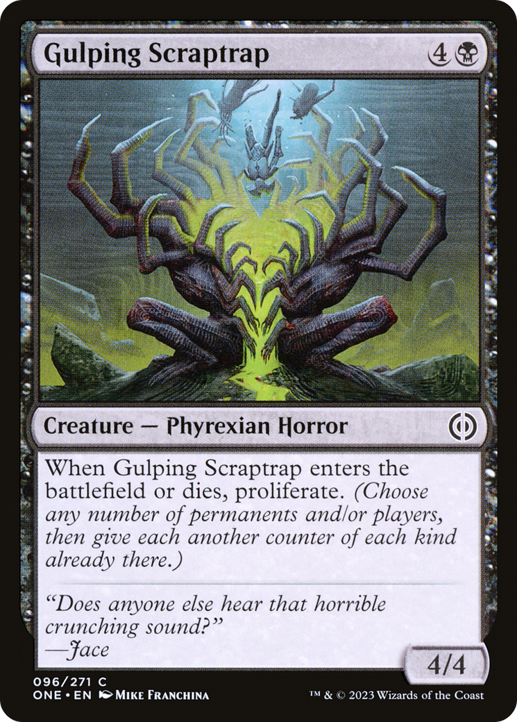 Gulping Scraptrap [Phyrexia: All Will Be One] | Chromatic Games