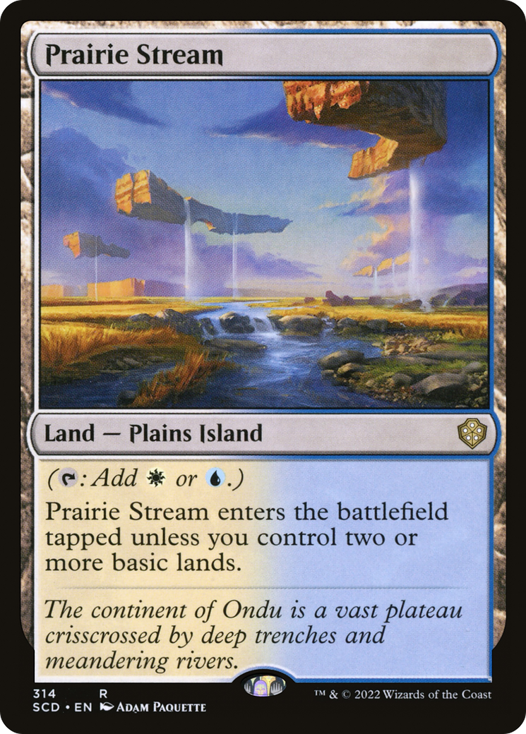 Prairie Stream [Starter Commander Decks] | Chromatic Games