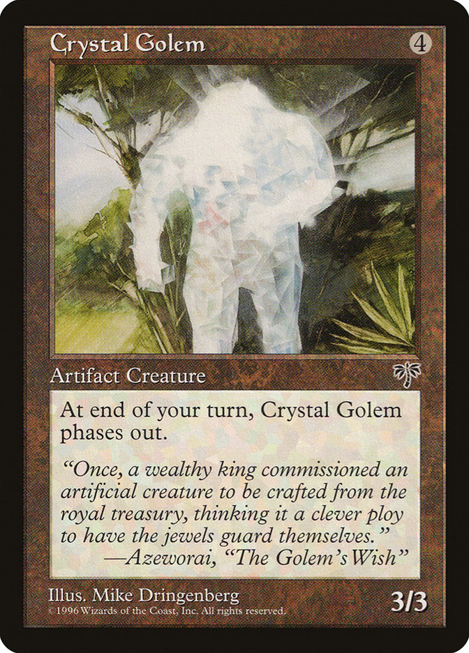 Crystal Golem [Mirage] | Chromatic Games