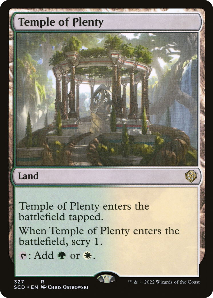 Temple of Plenty [Starter Commander Decks] | Chromatic Games