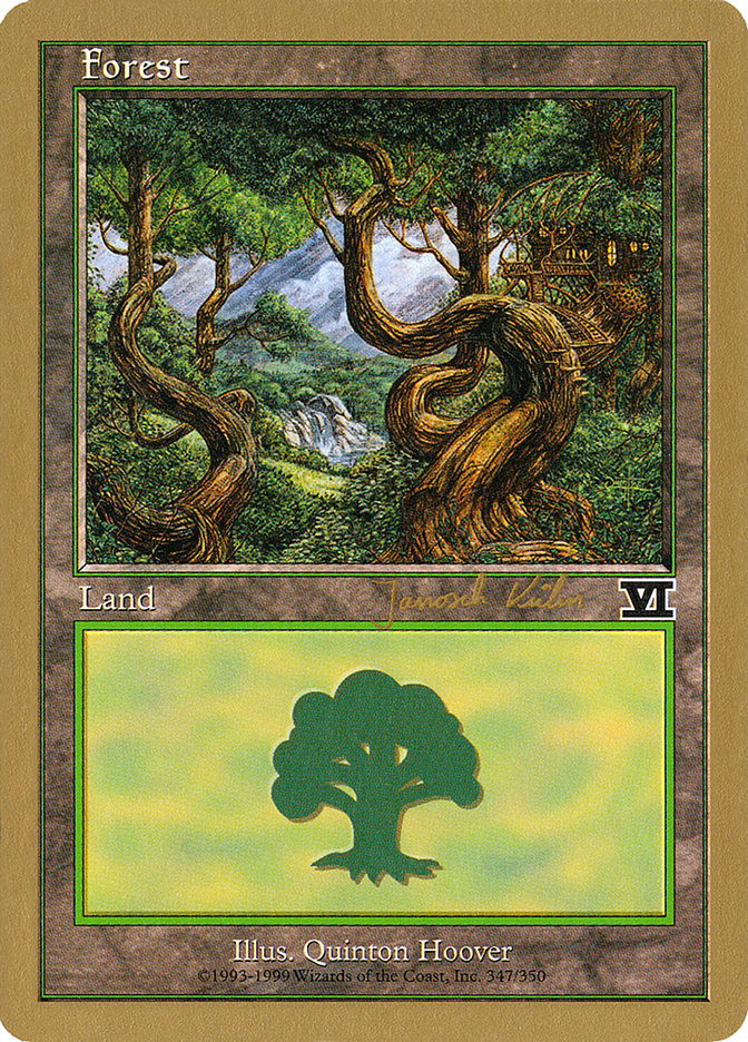 Forest (jk347) (Janosch Kuhn) [World Championship Decks 2000] | Chromatic Games