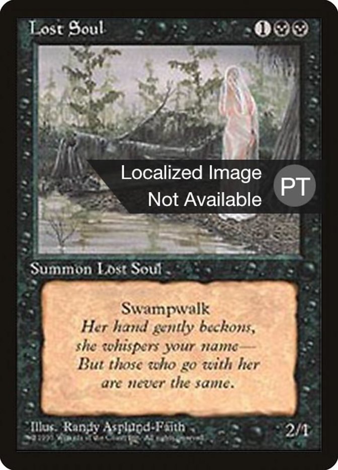 Lost Soul [Fourth Edition (Foreign Black Border)] | Chromatic Games