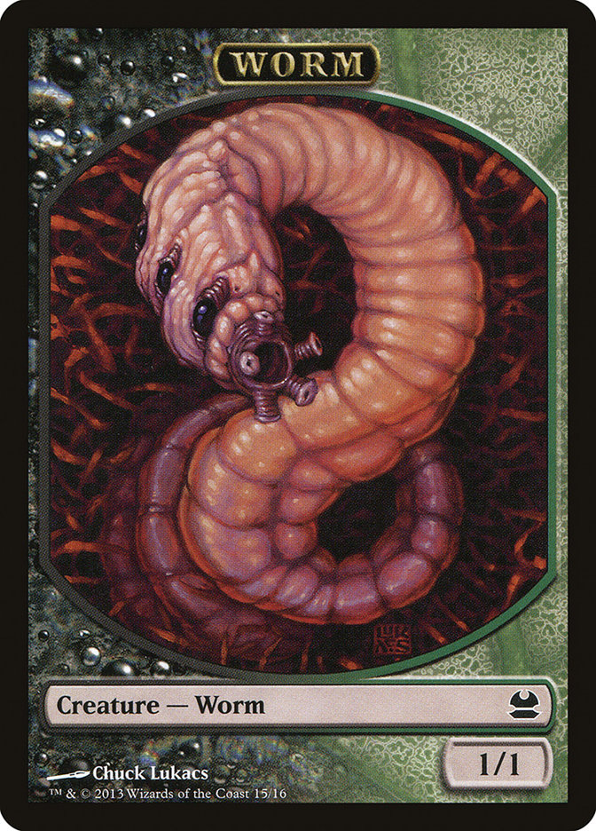 Worm Token [Modern Masters Tokens] | Chromatic Games