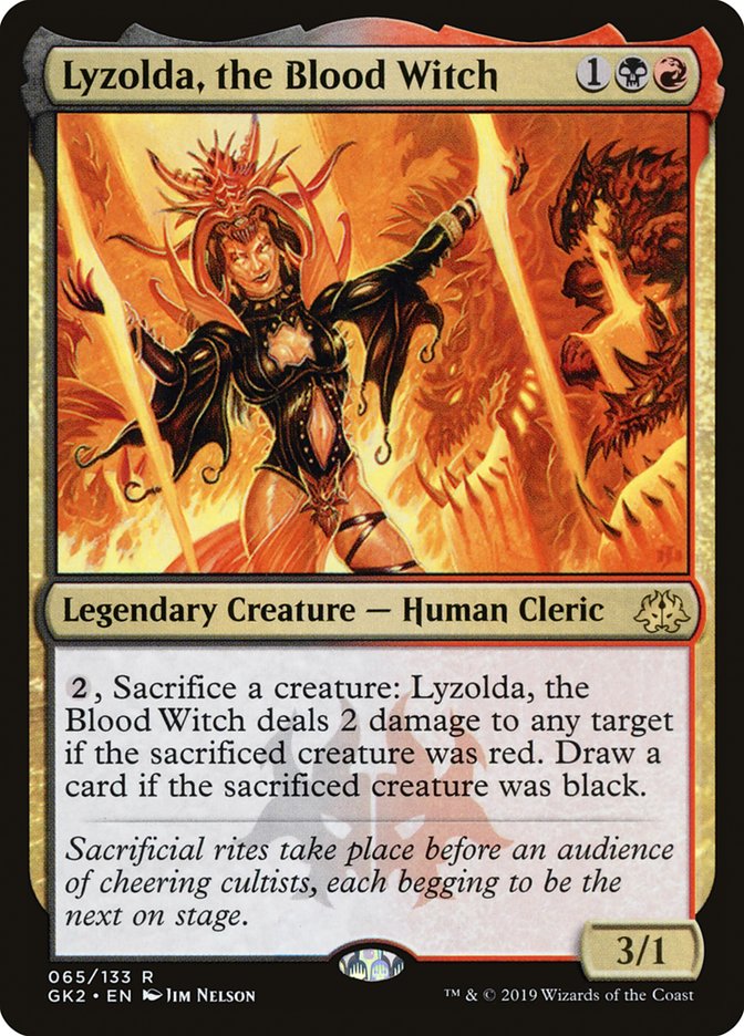 Lyzolda, the Blood Witch [Ravnica Allegiance Guild Kit] | Chromatic Games