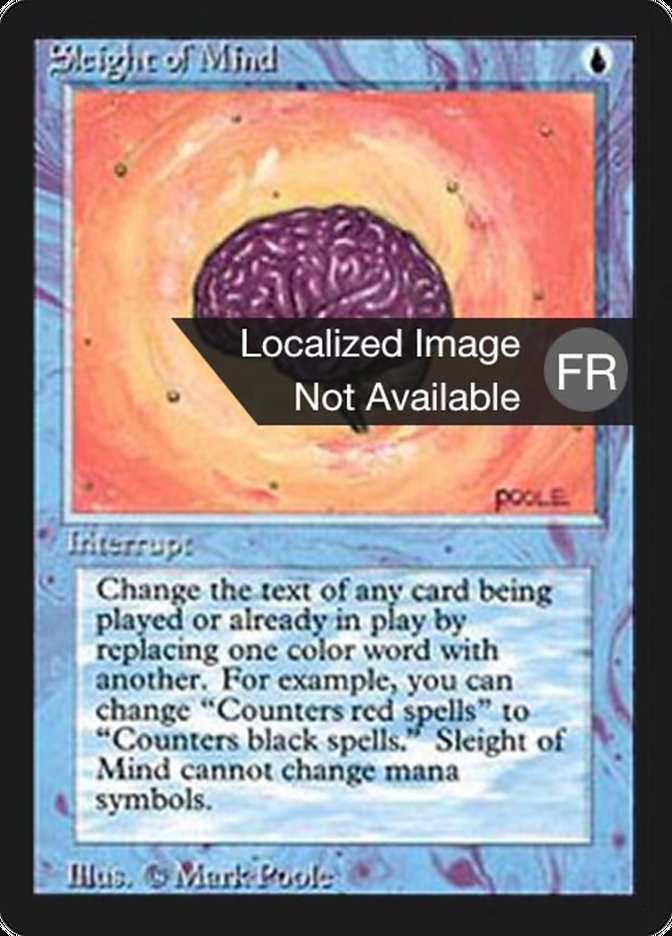 Sleight of Mind [Foreign Black Border] | Chromatic Games