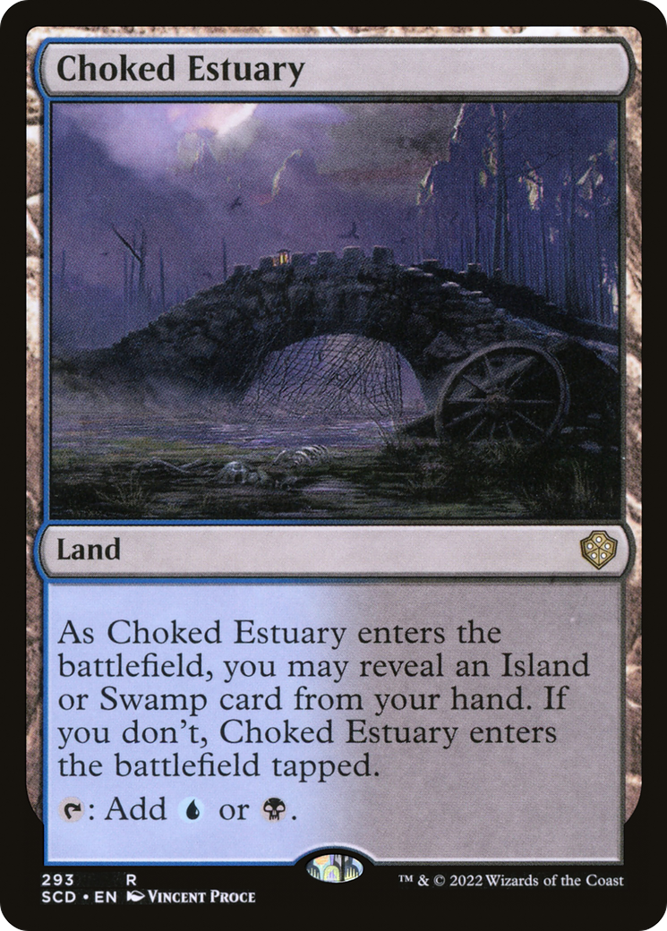 Choked Estuary [Starter Commander Decks] | Chromatic Games