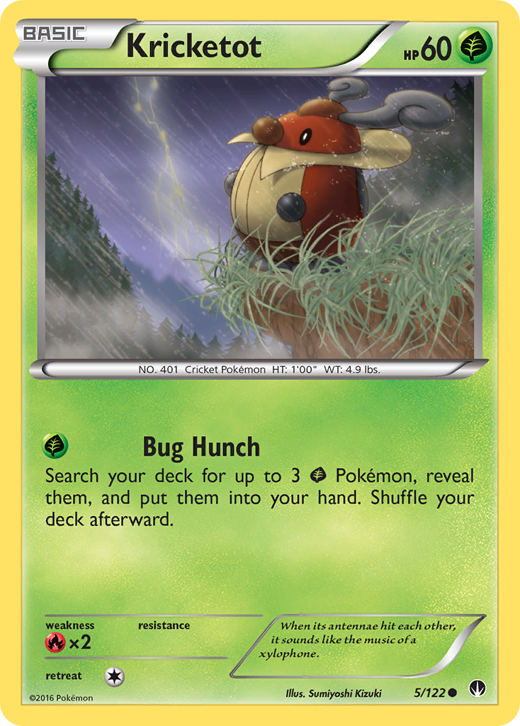 Kricketot (5/122) [XY: BREAKpoint] | Chromatic Games