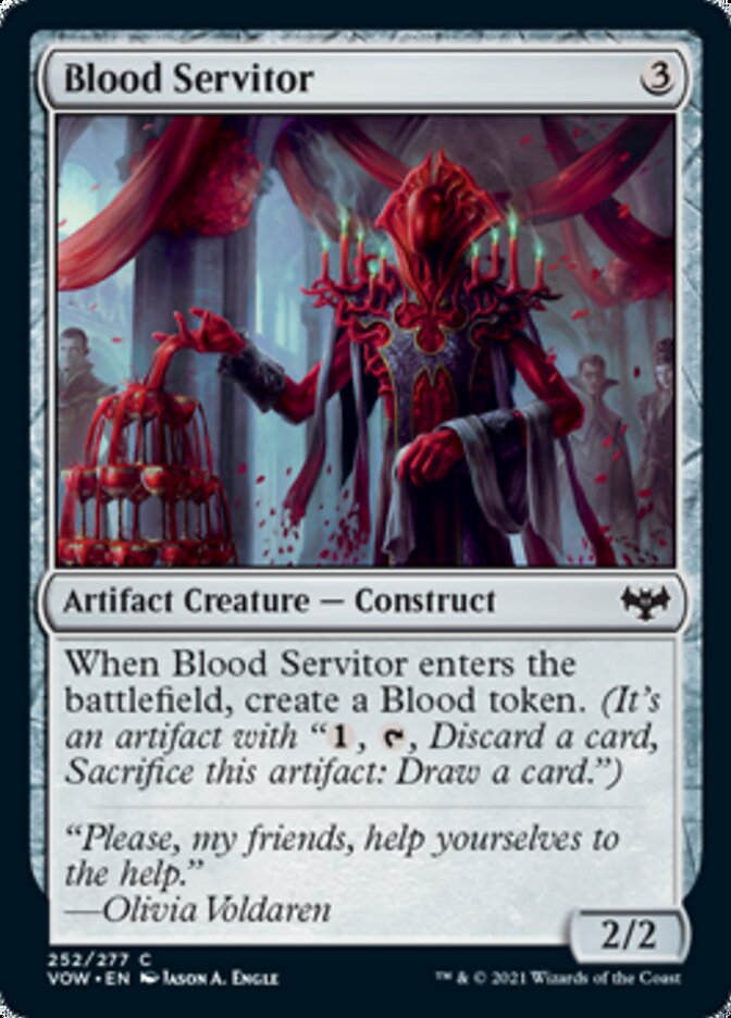 Blood Servitor [Innistrad: Crimson Vow] | Chromatic Games