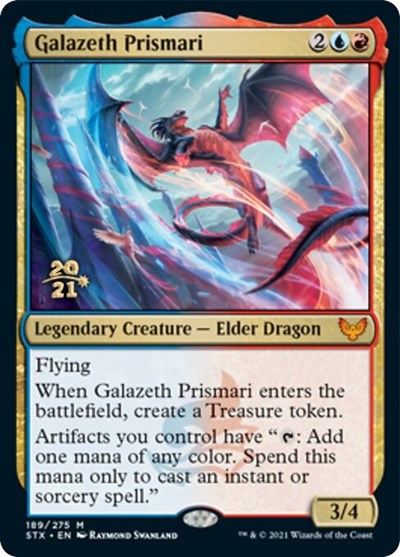 Galazeth Prismari [Strixhaven: School of Mages Prerelease Promos] | Chromatic Games