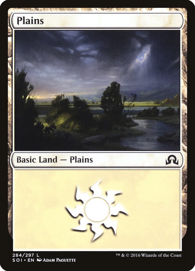 Plains (284) [Shadows over Innistrad] | Chromatic Games