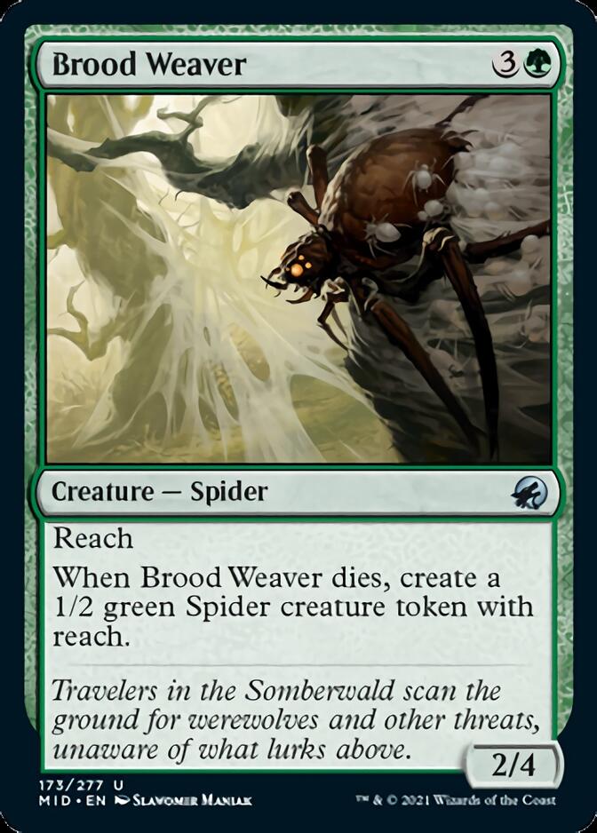 Brood Weaver [Innistrad: Midnight Hunt] | Chromatic Games