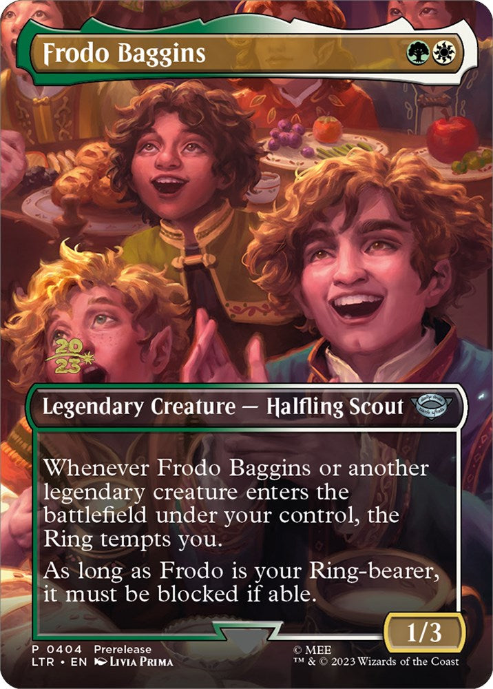 Frodo Baggins [The Lord of the Rings: Tales of Middle-Earth Prerelease Promos] | Chromatic Games