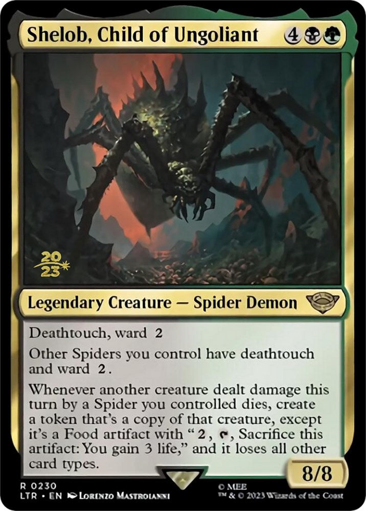 Shelob, Child of Ungoliant [The Lord of the Rings: Tales of Middle-Earth Prerelease Promos] | Chromatic Games