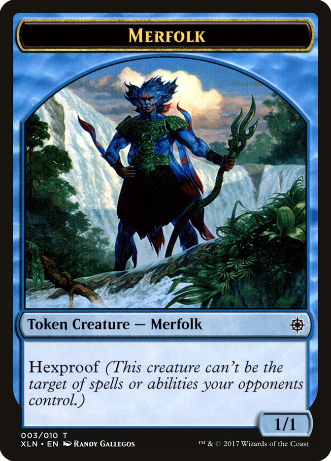 Merfolk Token [Ixalan Tokens] | Chromatic Games