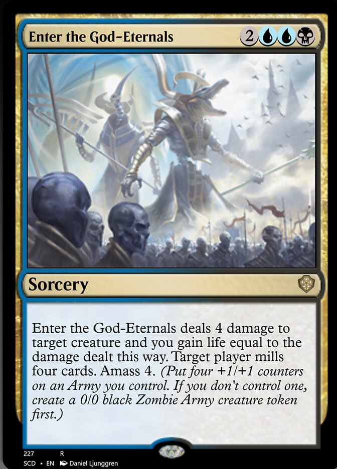 Enter the God-Eternals [Starter Commander Decks] | Chromatic Games