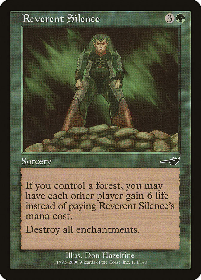 Reverent Silence [Nemesis] | Chromatic Games
