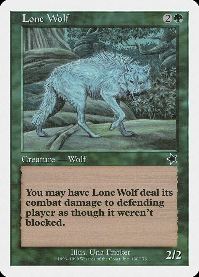 Lone Wolf [Starter 1999] | Chromatic Games